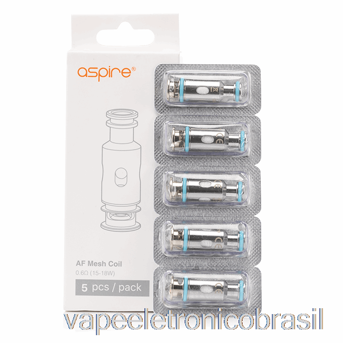 Vape Eletrônico Aspire Af Bobinas De Reposição Bobinas De Malha De 0,6 Ohm